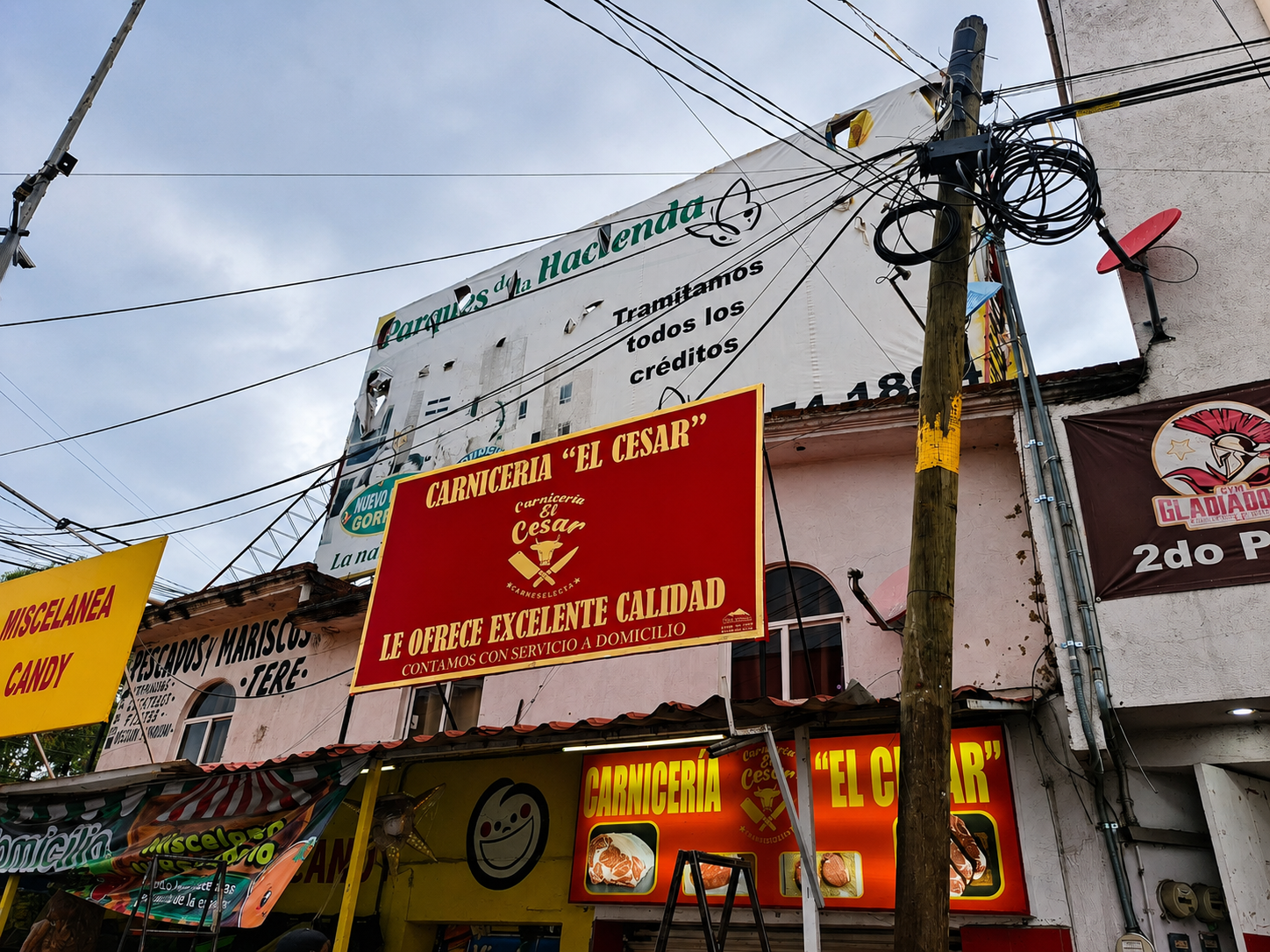 Lona publicitaria lona-enrollable-carniceria